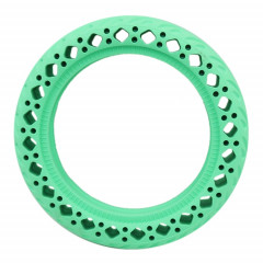 8,5 pouces Scooter électrique résistant à l'usure pneu motif décoratif absorbant les chocs pneu solide en nid d'abeille, adapté pour Xiaomi Mijia M365 (vert)