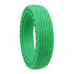 8,5 pouces Scooter électrique résistant à l'usure pneu motif décoratif absorbant les chocs pneu solide en nid d'abeille, adapté pour Xiaomi Mijia M365 (vert)