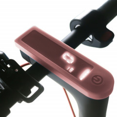 Étui de protection étanche en silicone pour instrument de carte de circuit imprimé de Scooter électrique pour Xiaomi Mijia M365 / M365 Pro (rose)