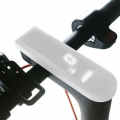 Étui de protection étanche en silicone pour instrument de carte de circuit imprimé de Scooter électrique pour Xiaomi Mijia M365 / M365 Pro (blanc)