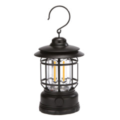 AOTU YT1030 Lampe à main d'urgence pour camping rétro extérieur (noir)