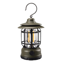 AOTU YT1030 Lampe à main d'urgence pour camping rétro extérieur (vert)
