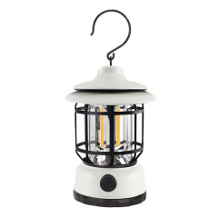 AOTU YT1030 Lampe à main d'urgence pour camping rétro extérieur (blanc)