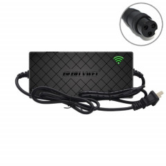 LVWEI LV72-3 AC 110-220V connecteur d'aviation chargeur de batterie au lithium intelligent électromobile, prise CN