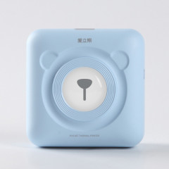 Peripage A6 Imprimante Bluetooth thermique de poche sans encre portable (bleu)