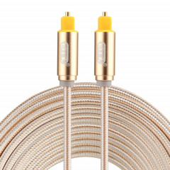 EMK - Câble audio numérique Toslink mâle - mâle audio optique (or)