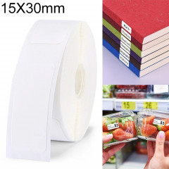 Papier d'impression d'étiquettes thermiques autocollantes L11, taille: 15x30mm