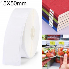 Papier d'impression d'étiquettes thermiques autocollantes L11, taille: 15x50mm