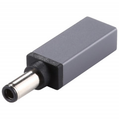 Connecteur adaptateur mâle PD 19V 6.0x0.6mm (gris argenté)