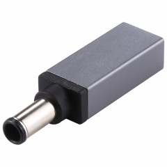 Connecteur adaptateur mâle PD 19,5 V 6,5x3,0 mm (gris argenté)