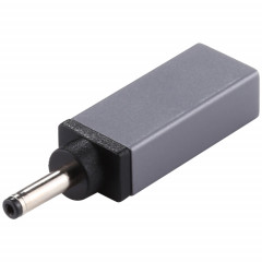 Connecteur adaptateur mâle PD 18.5V-20V 3,5x1,35 mm (gris argenté)
