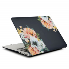 Coque rigide PC motif fleur pour MacBook Air 13,3 pouces