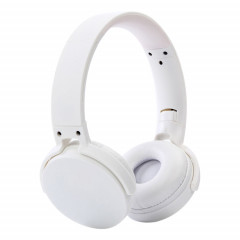 Bandeau de casque Bluetooth Stereo sans fil MDR-XB650BT, prise en charge de 3,5 mm d'entrée audio et d'appel mains libres (blanc)