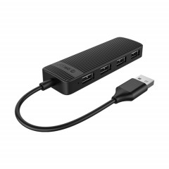 Orico FL02 480MBPS 4 ports USB 2.0 HUB (noir)