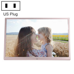 HSD1707 Cadre photo numérique haute résolution à affichage LED 1440X900 de 17 pouces avec support et télécommande, prise en charge des cartes SD / MMC / MS / port USB