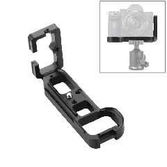 Support de base pour support de plaque à dégagement rapide PULUZ 1/4 pouce pour Sony A7R / A7 / A7S / A7R2 / A7M2 / A7S2 (Noir)