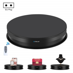 PULUZ 30cm de réglage de la vitesse de réglage de la vitesse de plateau tournable en rotation, chargez 10-15 kg, bougie de l'UE (noir)