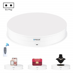 Puluz 30cm de réglage de la vitesse de réglage de la vitesse de plateau tournable en rotation, chargez 10-15 kg, bougie de l'UE (blanc)