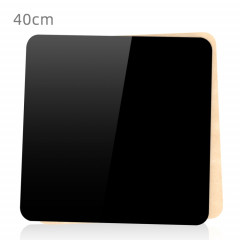 Tableau de fond de table d'affichage réfléchissant acrylique de photographie de PULUZ 40cm (noir)