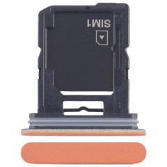 Pour Sony Xperia Ace III, tiroir pour carte SIM et Micro SD (orange)