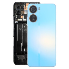 Coque arrière de batterie en plastique pour ZTE Axon 40 Lite avec cadre central et cache d'objectif d'appareil photo