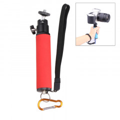 Monopied de poche Steadicam pour téléphone portable avec épingle pour caméra SLR (rouge)