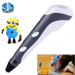 Stylo d'impression 3D à main, prise UE (gris)
