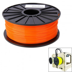 Filaments d'imprimante 3D couleur série ABS de 3,0 mm, environ 135 m (orange)