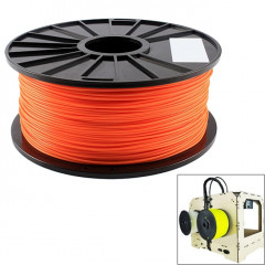 Filaments d'imprimante 3D fluorescents d'ABS 3.0 millimètres, environ 135m (orange)