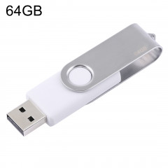 Disque Flash USB 2.0 Twister de 64 Go (Blanc)