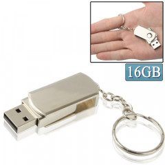 Mini disque flash USB 2.0 série métallique avec porte-clés (16Go)