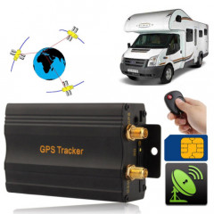 Système de suivi de véhicule de GSM / GPRS / GPS avec à télécommande (coupez l'huile et le circuit), mémoire de carte de soutien de TF, bande: 850/900/1800 / 1900Mhz