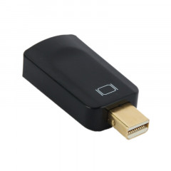 Adaptateur Mini DisplayPort Mâle vers HDMI Femelle, Taille: 4cm x 1.8cm x 0.7cm (Noir)