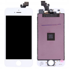 iPartsAcheter 3 en 1 pour iPhone 5 (LCD + Frame + Touch Pad) Assemblage Digitizer (Blanc)