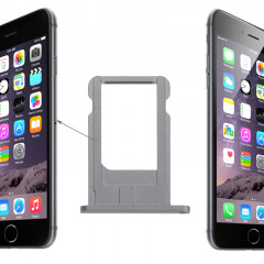 Remplacement de plateau de carte pour iPhone 6 (gris)