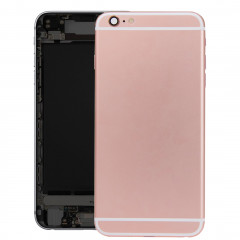 iPartsBuy batterie couvercle arrière avec plateau de carte pour iPhone 6s (or rose)