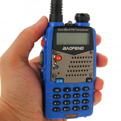 BAOFENG UV-5RA Professionnel Émetteur-récepteur À Deux Bandes FM Transmetteur Talkie Walkie Radio Deux Voies (Bleu)