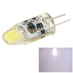 Ampoule de projecteur en cristal léger de G4 1W Sapphire SMD LED, lustre, lumière blanche, AC / DC 12-20V