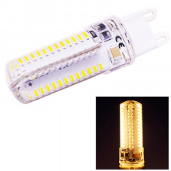 G9 4W 240-260LM ampoule de maïs, 104 LED SMD 3014, lumière blanche chaude, AC 220V