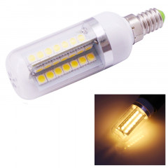 E14 5W lumière blanche chaude 450LM 56 LED SMD 5050 Maïs Ampoule CA 220V