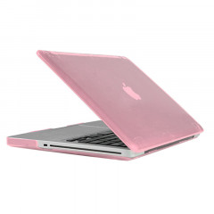 Crystal Hard Case de protection pour Macbook Pro 13,3 pouces A1278 (rose)