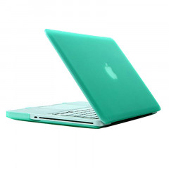 Boîtier de protection en plastique dur givré pour Macbook Pro 13,3 pouces (vert)