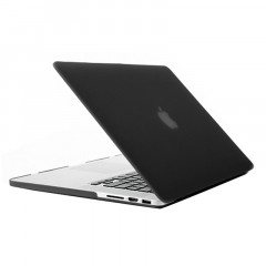 Cas de protection en plastique dur givré pour Macbook Pro Retina 13,3 pouces (Noir)