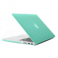 Boîtier de protection en plastique dur givré pour Macbook Pro Retina 13,3 pouces (vert)