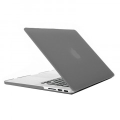 Boîtier de protection en plastique dur givré pour Macbook Pro Retina 13,3 pouces (Gris)