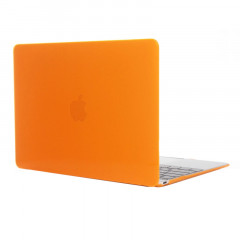 Étui de protection transparent en cristal transparent pour Macbook 12 pouces (orange)