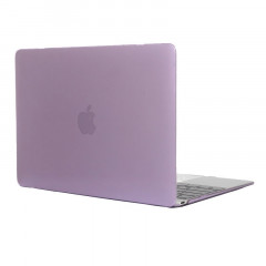 Étui de protection transparent en cristal transparent pour Macbook 12 pouces (violet)