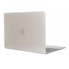 Étui de protection en cristal transparent transparent pour Macbook 12 pouces (blanc)