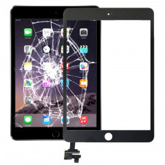 Touch Panel + IC Chip pour iPad mini 3 (Noir)