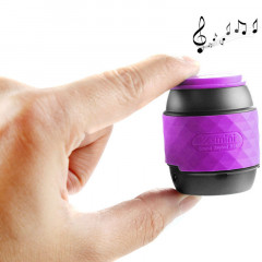 Haut-parleur stéréo portable Bluetooth mains libres et NFC portable (violet)